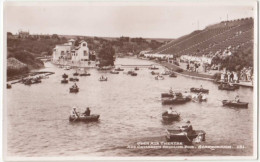 Scarborough, Yorkshire. Open Air Theatre And Children Paddling Pool. Real Photo. - Scarborough