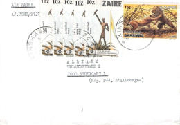 ZAIRE - AIRMAIL KINSHASA - STUTTGART/DE /1502 - Covers & Documents