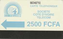 PHONE CARD-COSTA D'AVORIO (E48.8.2 - Côte D'Ivoire