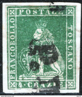 Toscana 1851 Sass.6 O/Used VF/F - Toscane