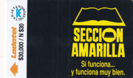 MEXICO(GPT) - Seccion Amarilla, CN : 14MEXD/B, Used - Mexico
