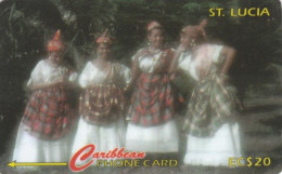 PHONE CARD ST.LUCIA (E58.5.8 - Sainte Lucie