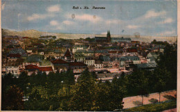 ESCH-SUR-ALZETTE - Panorama - Beau Cachet Postal Touriistique 1936 - Esch-Alzette