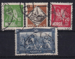 NORWAY 1930 - Cancelerd - Mi 155-158 - Used Stamps