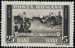 Romania 1939 Mint Stamp The 100th Anniversary Of The Birth Of King Carol I 25 Bani [WLT1831] - Unused Stamps