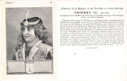 CELEBRITES - Personnages Historiques - Thierry III - Roi Des Francs - Carte Postale Ancienne - Hommes Politiques & Militaires