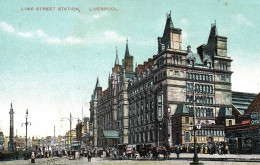 21 096   LIME STREET STATION    LIVERPOOL  (  Belle Animation )  ( 2 Scans) - Liverpool