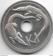 Papau New Guinea 1 Kuna 1975  Km 6  Unc - Papua New Guinea