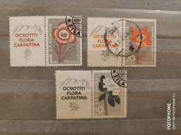 1957	Romania	Flowers (F76) - Neufs