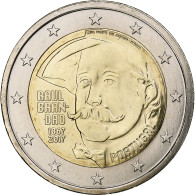 Portugal, 2 Euro, Raul Brandao, 2017, Lisbonne, FDC, Bimétallique, KM:New - Portugal