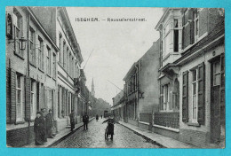 * Izegem - Iseghem (West Vlaanderen) * (Uitg J. De Busschere) Rousselarestraat, Rue De Roulers, Roeselare Straat, TOP - Izegem