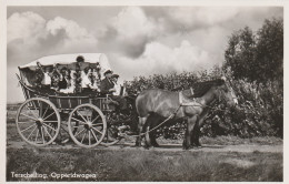 4905 44 Terschelling, Opperidwagen. (Fotokaart)  - Terschelling