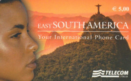 PREPAID PHONE CARD TELECOM EASY SOUTHAMERICA PROTOTIPO SAK (E77.39.5 - Tests & Servicios