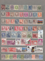 DANMARK DENMARK Used Gestempelt Different (o) Stamps Lot #1530 - Collections