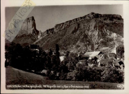 CLELLES   ( ISERE )    VUE GENERALE . MONT AIGUILLE ET ROC DE TRESANNE - Clelles