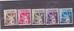 Romania 1941 Red Cross 5v, Mint NH, Health - Red Cross - Unused Stamps
