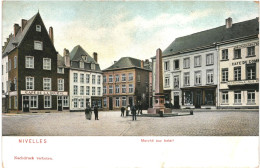 CPA  Carte Postale Belgique Nivelles Marché Aux Bétails Début 1900  VM75478ok - Nivelles