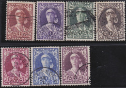 Belgie  .   OBP    .    326/332     .     O    .   Gestempeld     .   /   .    Oblitéré - 1929-1941 Grand Montenez