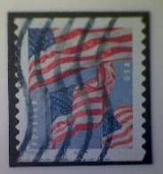 United States, Scott #5656, Used(o) Coil, 2022, Flag Definitive, (58¢) Forever - Oblitérés
