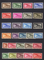 Indochine - P A - (1933-41) -  Avion En Vol - Neufs**/* - MNH Or MLH - Luftpost