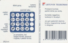 PHONE CARD LITUANIA (E89.20.7 - Litauen