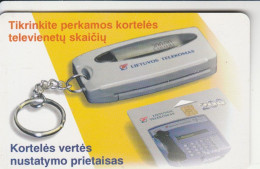 PHONE CARD LITUANIA (E89.20.1 - Litauen