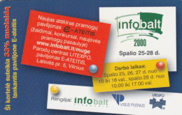 PHONE CARD LITUANIA (E89.19.6 - Litauen