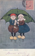 SHEPHEARD Illustrateur: Il Pleut ! Il Pleut ! Bergère - Shepheard