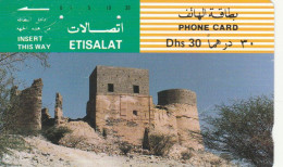 PHONE CARD EMIRATI ARABI  (E94.12.5 - Emirati Arabi Uniti