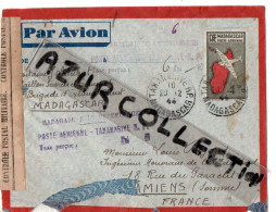 LETTRE  .ENTIER + POSTE AERIENNE TAXE PERCUE . BRIGADE D'EXTREME ORIENT . 1944 - Poste Aérienne