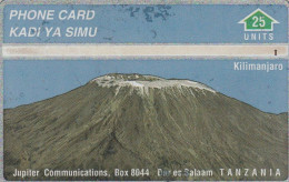 PHONE CARD TANZANIA  (E96.15.4 - Tansania