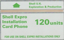 PHONE CARD REGNO UNITO SHELL (E103.50.8 - Piattaforme Petrolifere
