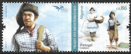 Portugal – 2019 Mediterranean Costumes 0,86 Used Stamp - Oblitérés