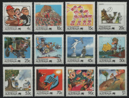 Australien 1988 - Mi-Nr. 1080-1092 ** - MNH - Cartoons - Nuovi