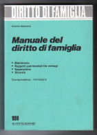 Manuale Del Diritto Di Famiglia Antonio Mazzocca Buffetti 1990 - Law & Economics