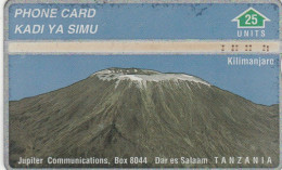 PHONE CARD TANZANIA (E104.21.2 - Tanzanie