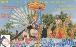 PHONE CARD LAOS TIR 5000  (E106.8.4 - Laos