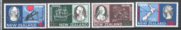 Nuova Zelanda 1969 Y.T.493/96 **/MNH VF - Nuovi