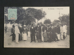 DB0 GABON  SUR BELLE CARTE 1921 ASNIERES PARIS FRANCE  +LOANGO ++ AFF. INTERESSANT++++ - Briefe U. Dokumente