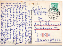 61230 - Brasilien - 1985 - Cr$800,00 EF A LpAnsKte SANTOS -> Westdeutschland - Briefe U. Dokumente