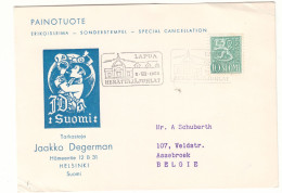 Finlande - Carte Postale De 1958 - Oblit Lapua - - Brieven En Documenten