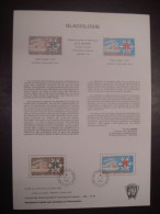 TAAF LOT DE 130 NOTICES PHILATELIQUES PJ DIFFERENTES ENTRE N° 58 DE 1984 ET 318 DE 2004 TTB - Collections, Lots & Series