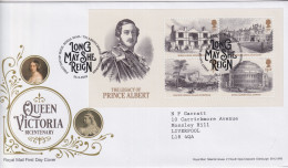 FDC Birth Bicentenary Of Queen Victorias SG MS4225 - Lettres & Documents