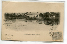 08 LE CHESNE  Carte Rare La Maison Du Pecheur Etang De Bairon écrite 1903  Timb  Papeterie Vuibert   D04 2023 - Le Chesne