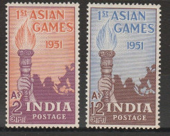 India 1951 - N. 32/33 MNH - Unused Stamps