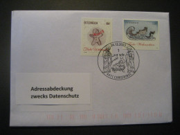 Österreich- Christkindl 24.12.2023, Mit Sonderstempel - Brieven En Documenten