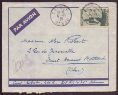 Maroc, Enveloppe Du 6 Novembre 1938 De Sefrou Pour Saint Amand - Sonstige & Ohne Zuordnung