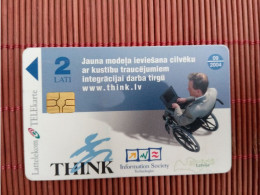 Phonecard Letland Used Rare - Latvia