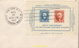 690801 MNH ESTADOS UNIDOS 1947 CENTENARIO DEL SELLO - Ungebraucht