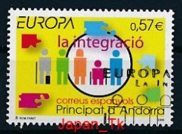 ANDORRA (span. Post ) Mi.Nr. 333  EUROPA CEPT "Integration" 2006 - Used - 2006
